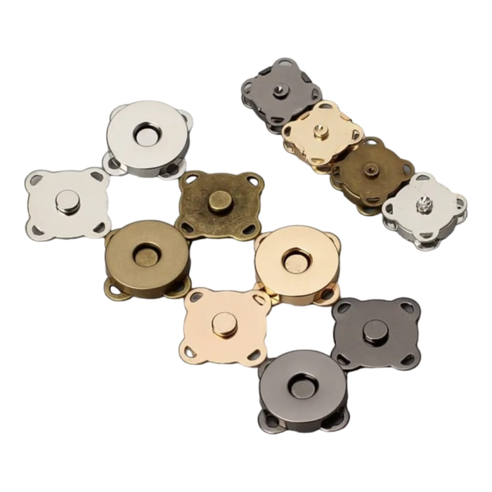 סוגר מגנט לתיק במגוון צבעים