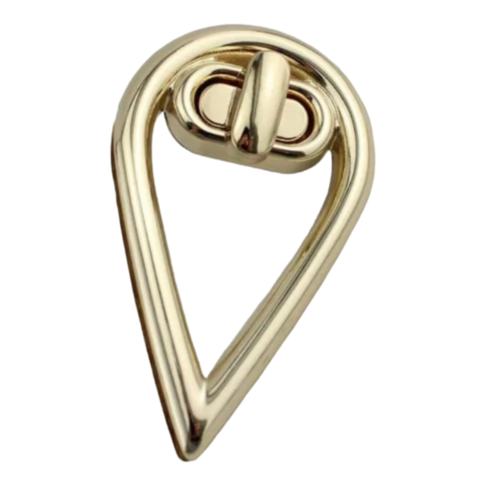 אבזם לתיק בצורת טיפה