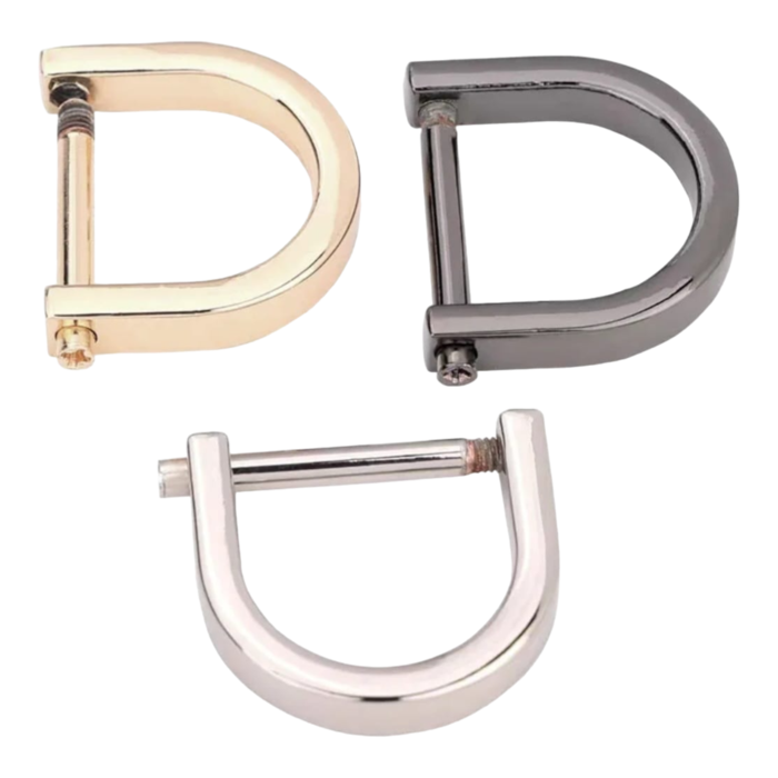 זוג טבעות D לתיקים