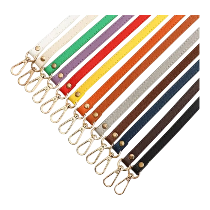 רצועות כתף דמוי עור לתיקים במגוון צבעים