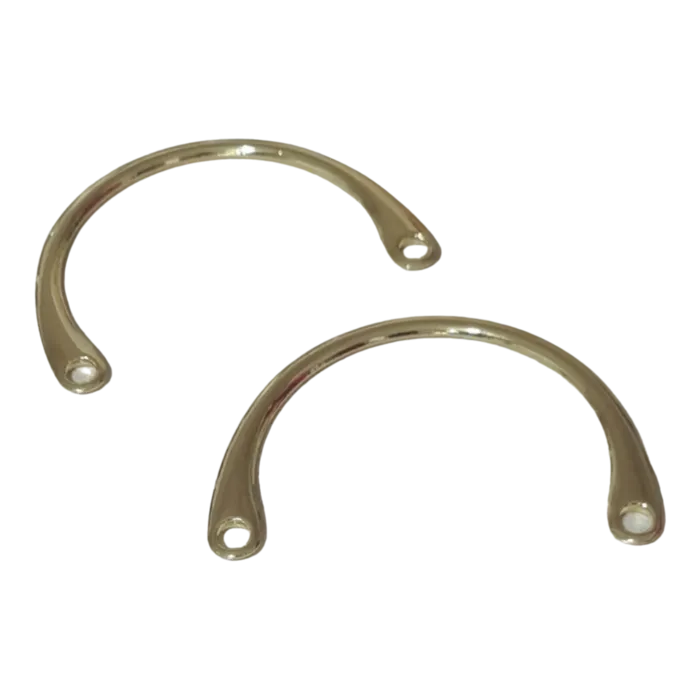 זוג ידיות מתכת לתיקים