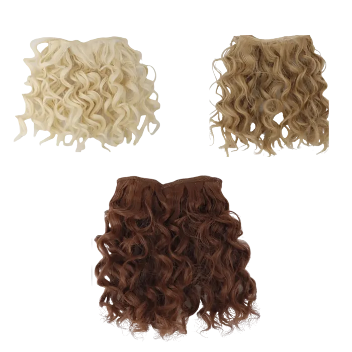 שיער לבובות סרוגות