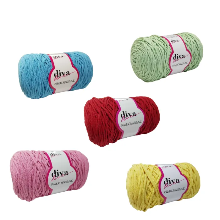 דיוה פאמוק מקרומה Diva Pamuk Makrome