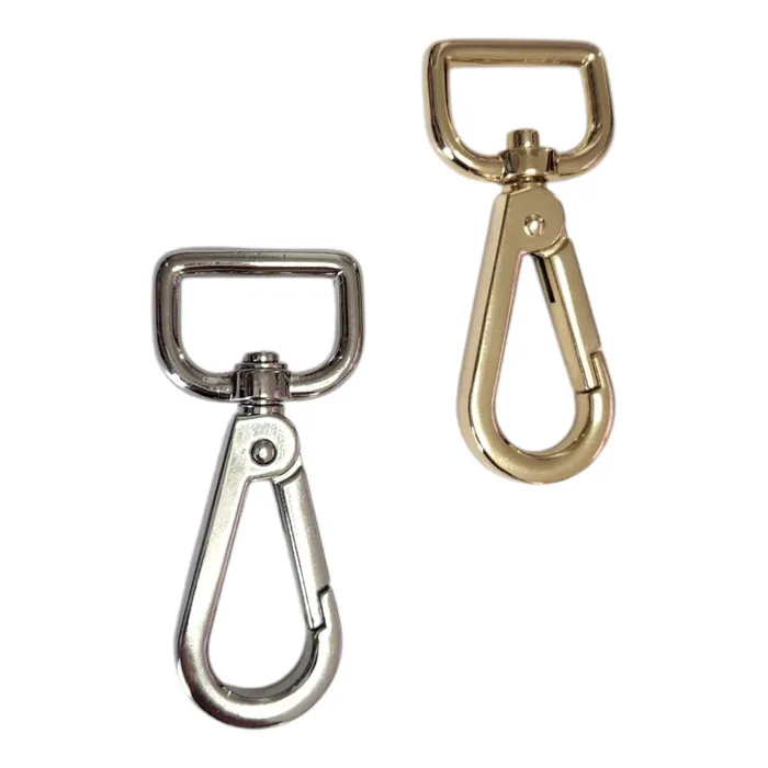 זוג סוגרי קרבינה לתיקים 6 ס"מ