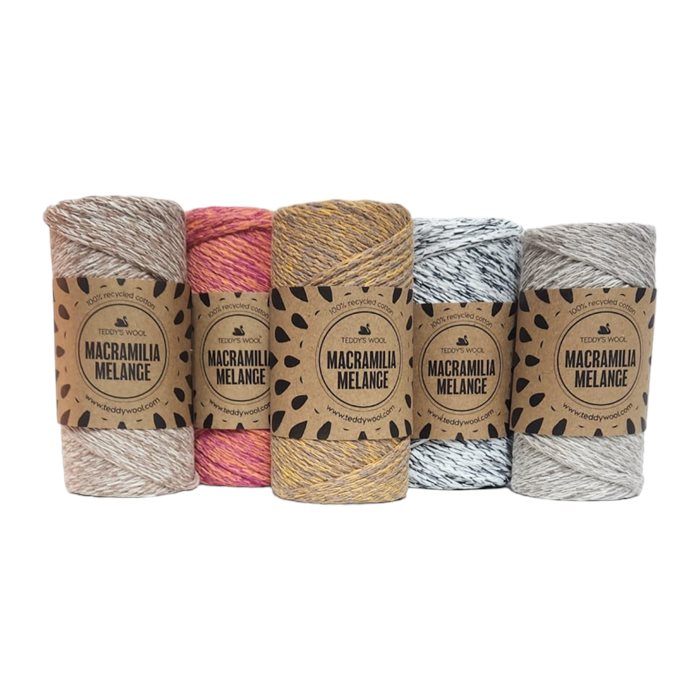 חוטי מקרמיליה מלאנג- MACRAMILIA MELANGE