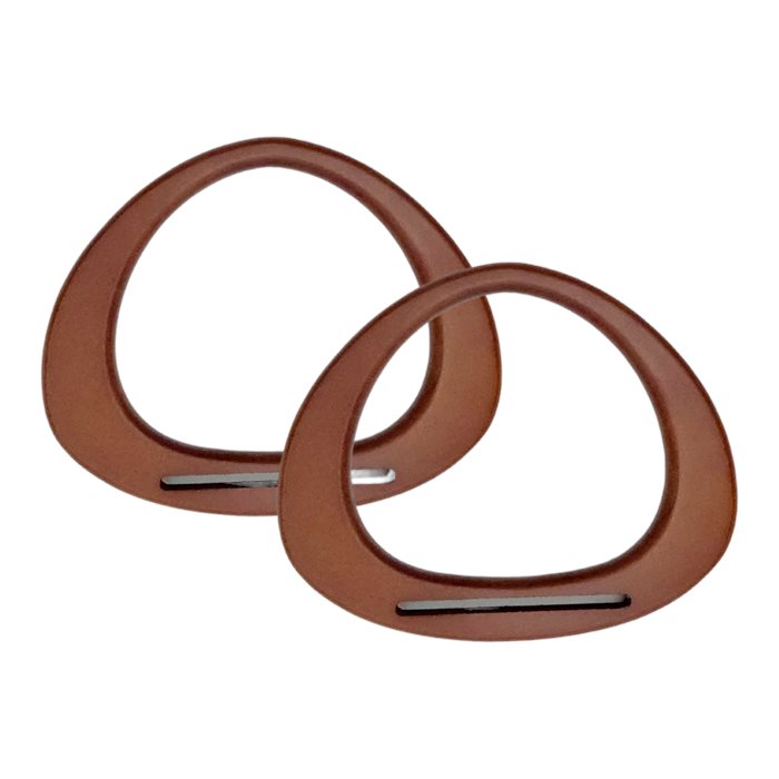 זוג ידיות מעץ