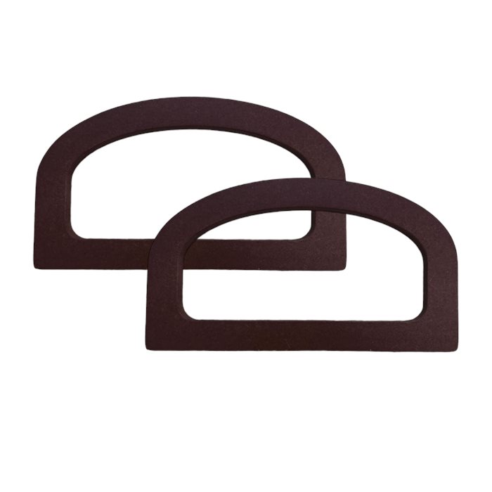 זוג ידיות D מעץ