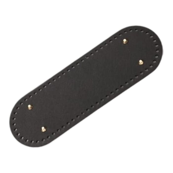 תחתית אובלית דמוי עור לתיקים 30X10 במגוון צבעים