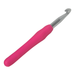 מסרגות אלומניום עם ידית גומי בגדלים שונים