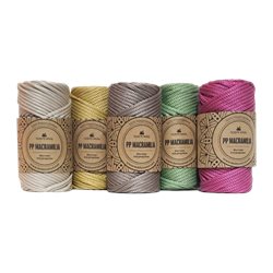 חוטי PP מקרמיליה PP MACRAMILIA