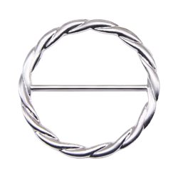 אבזם מתכת עגול לתיק במגוון צבעים