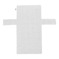 רשת פלסטיק לסריגת תיק קטן 18X36 ס"מ