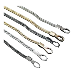 שרשראות מתכת לתיקים במגוון צבעים