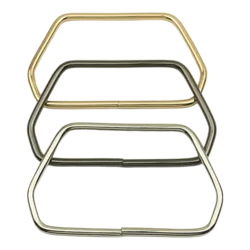 זוג ידיות מתכת בצורת D