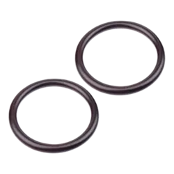 זוג ידיות עץ עגולות