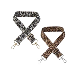 רצועת כתף מנומרת לתיקים בגוונים שונים