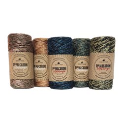 חוטי PP מלאנג' PP MACARONI MELANGE