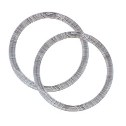 זוג ידיות עגולות מפלסטיק