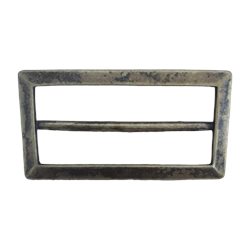 אבזם מתכת מלבני גדול לתיק בצבע ברונזה