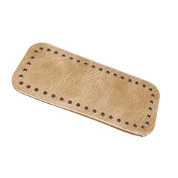 תחתית מלבנית דמוי עור לתיקים 18X8 במגוון צבעים